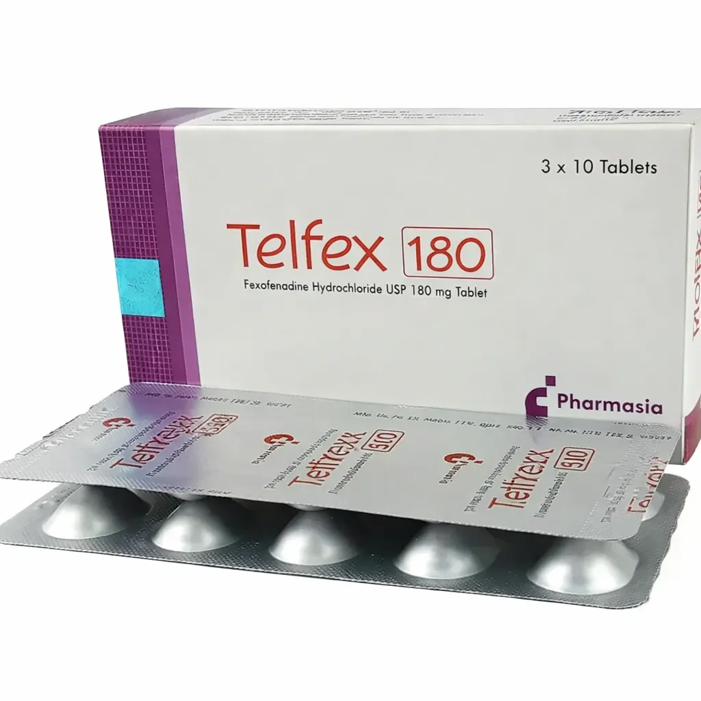 Telfex 180 mg Tablet